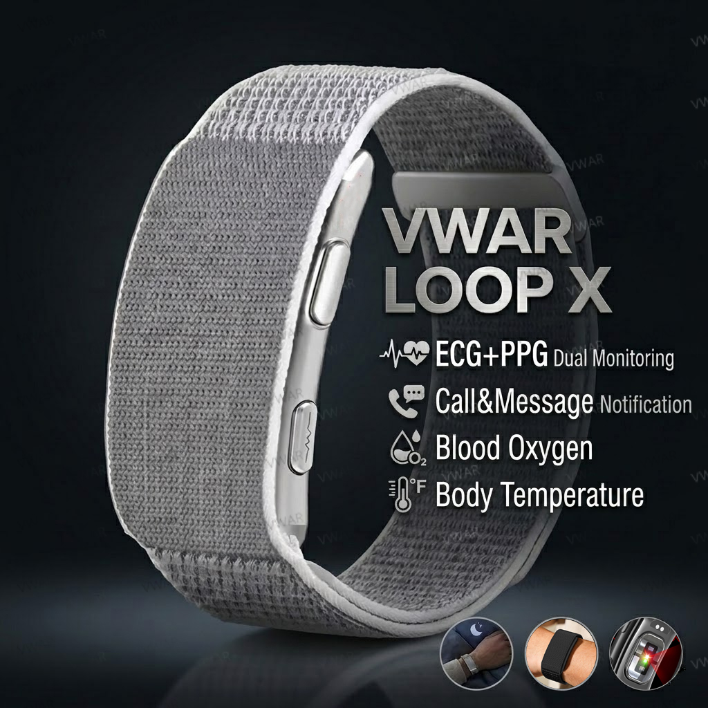 VWAR Loop X ECG 스마트 팔찌 심박수 혈압  - Xbody Health & Wellness Wayne Nj 리뷰 및 가격