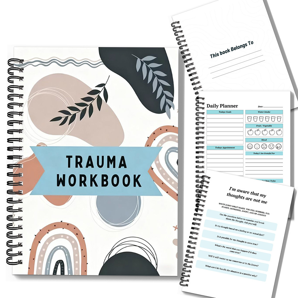 1PC 홀리스틱 트라우마 치유 워크북: 트라우마 생존자 - Health Wellness Journal 리뷰 및 가격