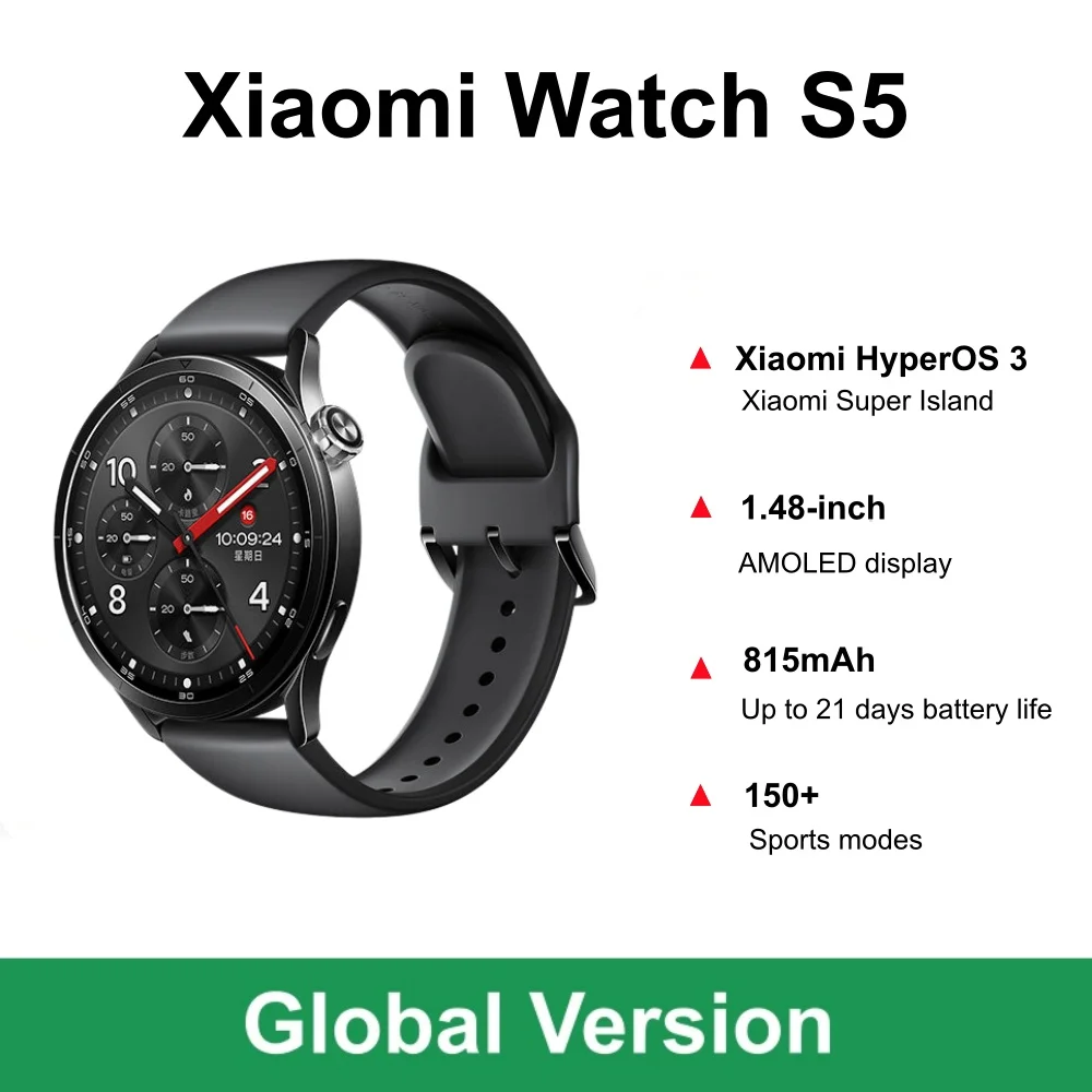 글로벌 버전 샤오미 워치 S5 스마트워치 1.48인치  - Xbody Health & Wellness Wayne Nj 리뷰 및 가격
